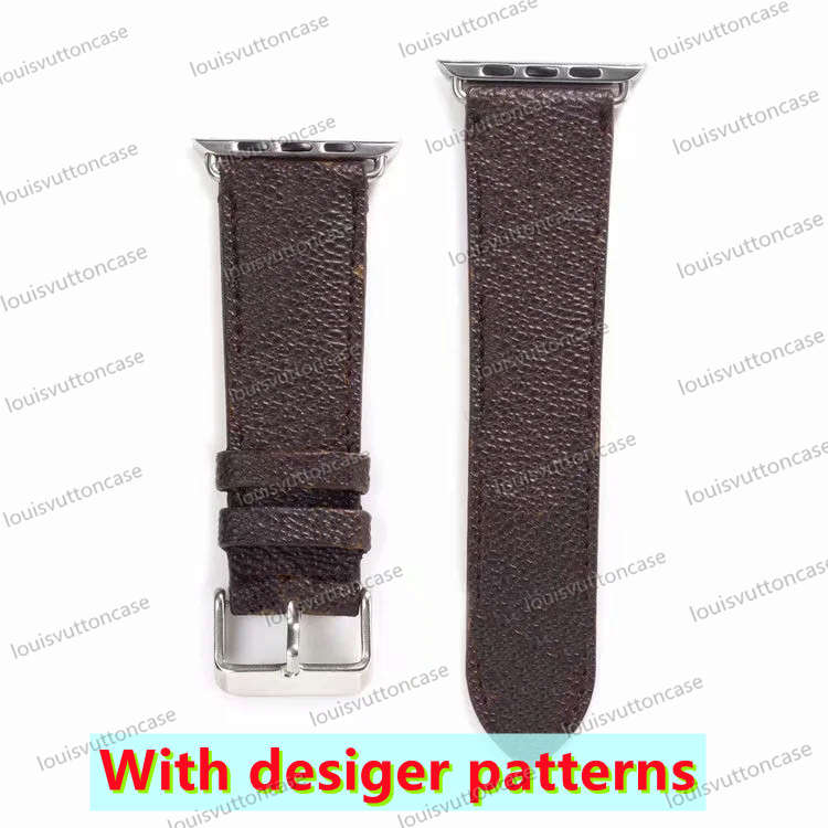 luxury LLdesigner Watchbands 38mm 40mm 41mm 42mm 44mm 45mm iwatch series2 S3 S4 S5 S6 bands Leather Strap Bracelet Fashion Stripes watchband
luxury LLdesigner Watchbands 38mm 40mm 41mm 42mm 44mm 45mm iwatch series2 S3 S4 S5 S6 bands Leather Strap Bracelet Fashion Stripes watchband