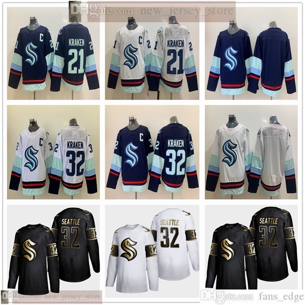 NWT 2020 2021 Ice Hockey Seattle Kraken Jersey Best Quality Stitched Name Number Uniforms #23 32th Kraken Jerseys Size S-XXXL, Same as picture
NWT 2020 2021 Ice Hockey Seattle Kraken Jersey Best Quality Stitched Name Number Uniforms #23 32th Kraken Jerseys Size S-XXXL, Same as picture