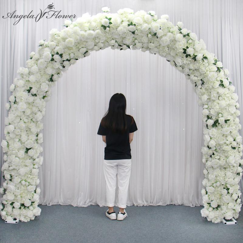 Decorative Flowers & Wreaths Luxury 3D White Artificial Rose Hydrangea Flower Row Wedding Arch Decor Floral Arrangement Party Backdrop Wall
Decorative Flowers & Wreaths Luxury 3D White Artificial Rose Hydrangea Flower Row Wedding Arch Decor Floral Arrangement Party Backdrop Wall