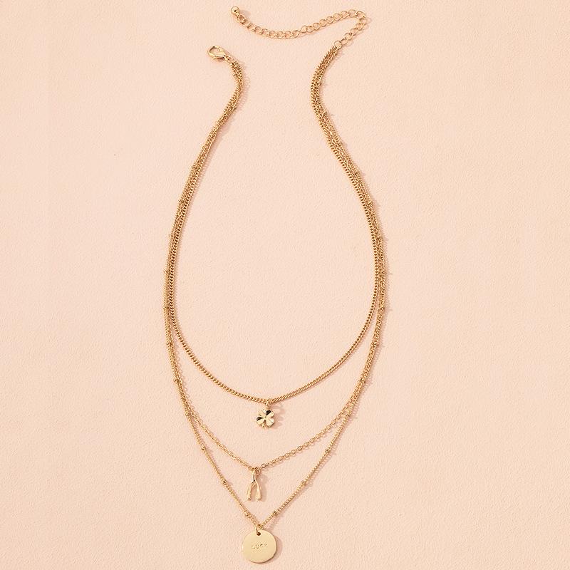 Pendant Necklaces TAUAM Vintage Bohemian Leaf Luck Coin Clavicle Chain For Women Valentine's Day Gifts, Silver
Pendant Necklaces TAUAM Vintage Bohemian Leaf Luck Coin Clavicle Chain For Women Valentine's Day Gifts, Silver