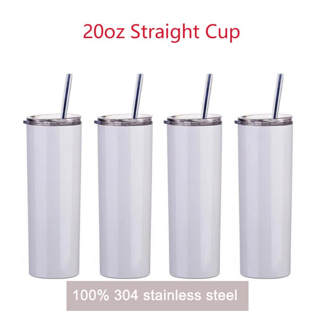 STRAIGHT! 20oz Sublimation STRAIGHT Tumblers Water Bottles With Straw Stainless Steel Double Insulated Cups Mugs, White
STRAIGHT! 20oz Sublimation STRAIGHT Tumblers Water Bottles With Straw Stainless Steel Double Insulated Cups Mugs, White
