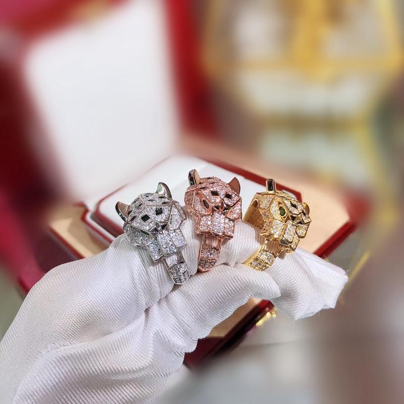 Cluster Rings Paved Zircon Stone Leopard Head Finger Ring Green Eye Panther Animal Men Women Statement Cool Party Jewelry
Cluster Rings Paved Zircon Stone Leopard Head Finger Ring Green Eye Panther Animal Men Women Statement Cool Party Jewelry
