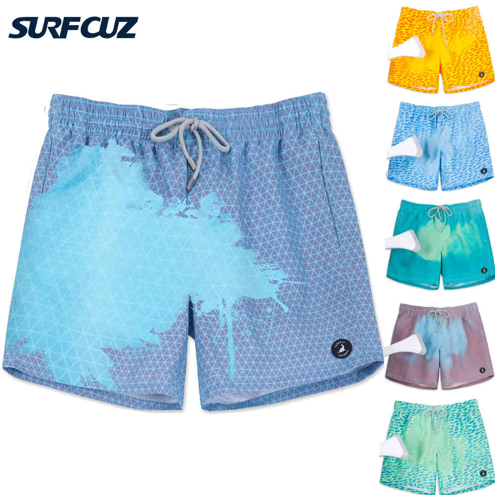 Surfcuz Mens Color Changing Swimming Shorts Temperature-sensitive Beach Trunks Magical Dry Change, Scbszkm357
Surfcuz Mens Color Changing Swimming Shorts Temperature-sensitive Beach Trunks Magical Dry Change, Scbszkm357