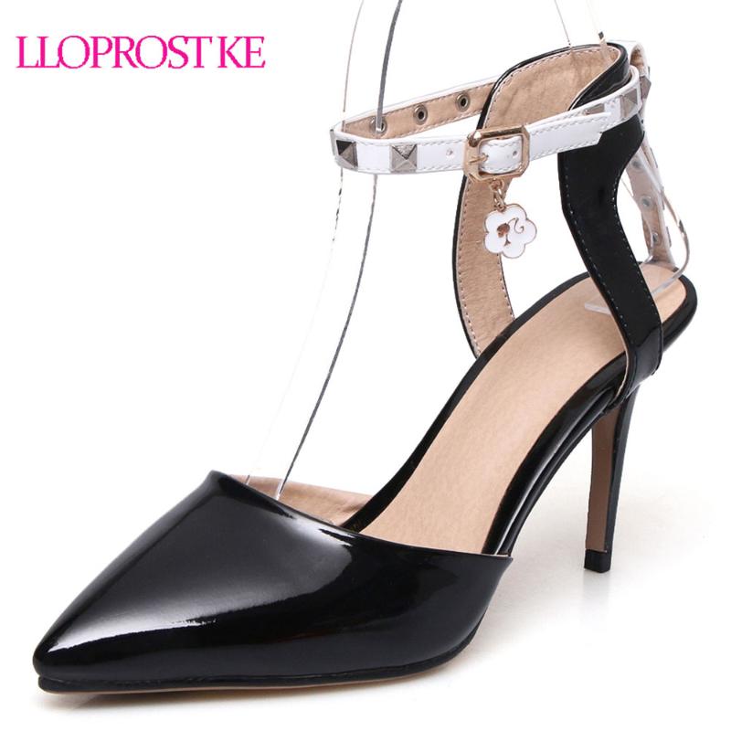 Lloprost Ke Brand Shoes Woman Thin High Heels Pointed Toe Sexy Rivet Pumps Summer Party Size 32-47 MY432 Dress, Black
Lloprost Ke Brand Shoes Woman Thin High Heels Pointed Toe Sexy Rivet Pumps Summer Party Size 32-47 MY432 Dress, Black