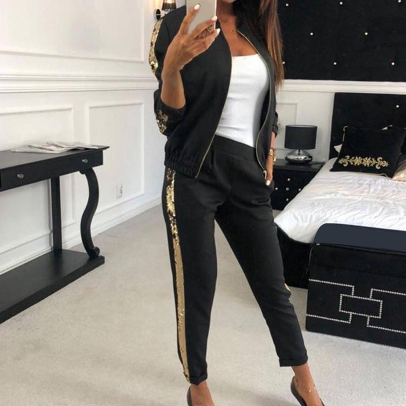 Gym Clothing 1 Set Women Jogging Suit High Quality Loose Fit Sport Warm Tracksuit, White;black
Gym Clothing 1 Set Women Jogging Suit High Quality Loose Fit Sport Warm Tracksuit, White;black