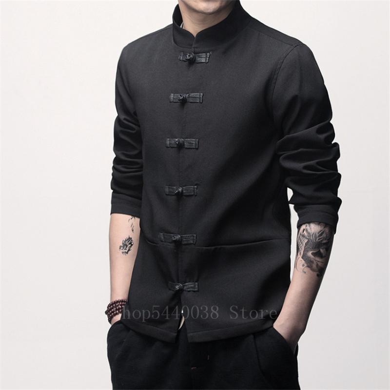 Ethnic Clothing Man Chinese Style Tang Suit Solid Retro Oriental Traditional Tai Chi Uniform Buckle Plus Size Male China Jacket Coat M-5XL
Ethnic Clothing Man Chinese Style Tang Suit Solid Retro Oriental Traditional Tai Chi Uniform Buckle Plus Size Male China Jacket Coat M-5XL