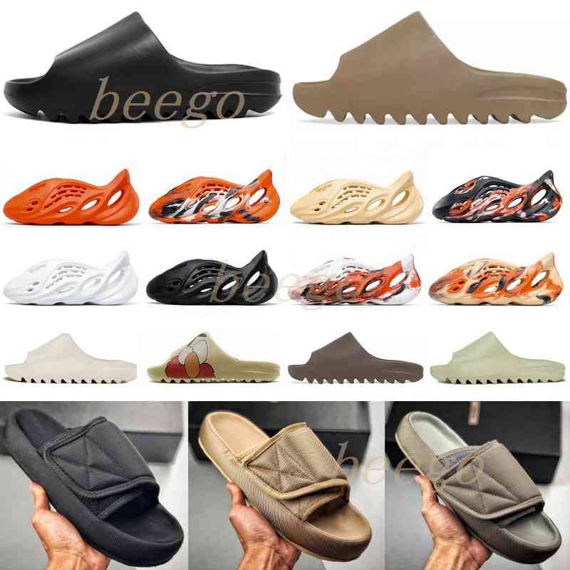 High Quality Kanye Mens Sandals Shoes Foam Runner Black White Red West Slide Bone Resin Desert Sand Earth Brown Man Womens Slippers 12 # 
High Quality Kanye Mens Sandals Shoes Foam Runner Black White Red West Slide Bone Resin Desert Sand Earth Brown Man Womens Slippers 12 #