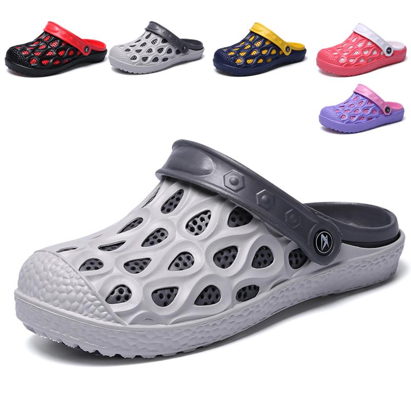 Summer Bird's Nest Hole Shoes Beach Non-slip Breathable Sandals Baotou Slippers Jelly, Black
Summer Bird's Nest Hole Shoes Beach Non-slip Breathable Sandals Baotou Slippers Jelly, Black