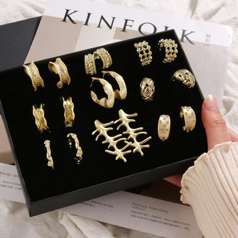 Dangle & Chandelier ZOVOLI 2021 Trendy Irregular Gold Metal Stud Earrings For Women Girls Korean Geometric Round Knot Gift Jewelry
Dangle & Chandelier ZOVOLI 2021 Trendy Irregular Gold Metal Stud Earrings For Women Girls Korean Geometric Round Knot Gift Jewelry