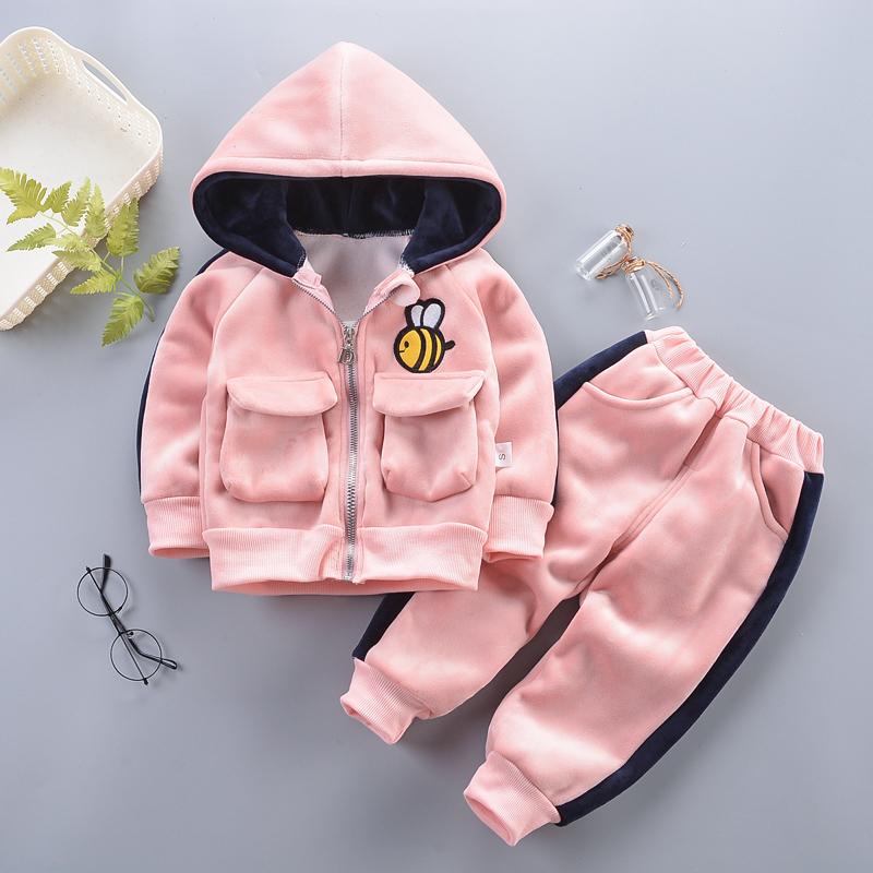 Clothing Sets Children Clothes Set Autumn Winter Girls Kids Cotton Thick Velvet Hoodies+pants 2pcs Suit For Boys Warm, White
Clothing Sets Children Clothes Set Autumn Winter Girls Kids Cotton Thick Velvet Hoodies+pants 2pcs Suit For Boys Warm, White