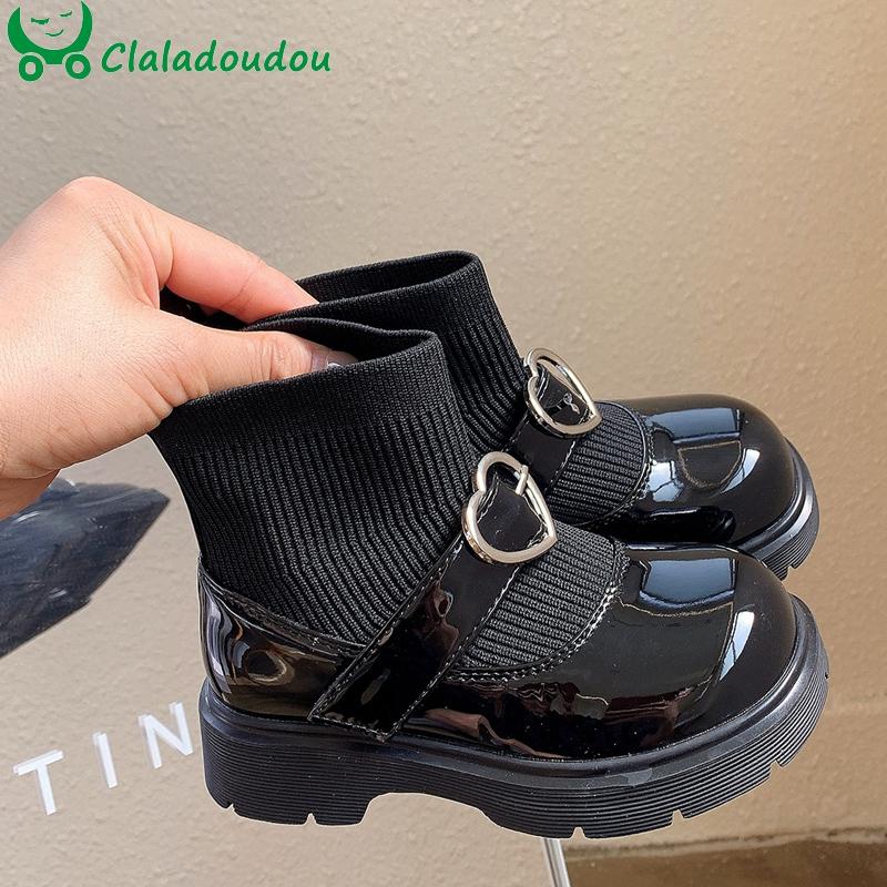 Boots 16-19cm Patent Leather Children' Flat Shoes,Early Winter Toddler For Girls,Cute Heart Kids Sock Ankle Autumn, Black;grey
Boots 16-19cm Patent Leather Children' Flat Shoes,Early Winter Toddler For Girls,Cute Heart Kids Sock Ankle Autumn, Black;grey