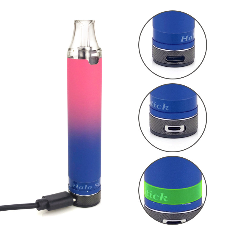 Hippovape Halo Stick Kit 850mAh Magnetic Airflow Control Battery With 2pcs Regular & Mesh Coil Vape Cartridges Refillable Pod For NiK SaIt Eliquid, Mix colors
Hippovape Halo Stick Kit 850mAh Magnetic Airflow Control Battery With 2pcs Regular & Mesh Coil Vape Cartridges Refillable Pod For NiK SaIt Eliquid, Mix colors