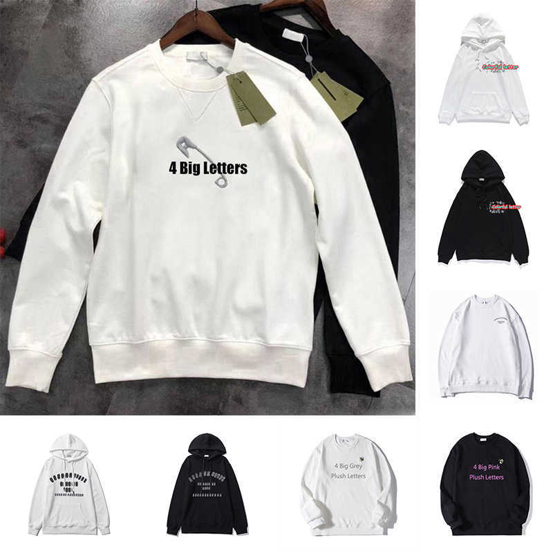 22FW Mens Designers Hoodies Fashion Couples Pullover Long Sleeve Street Hip Hop Cotton Sweater Safety Pin Loose Fit Womens Luxury Hooded, Pay extra price;not goods
22FW Mens Designers Hoodies Fashion Couples Pullover Long Sleeve Street Hip Hop Cotton Sweater Safety Pin Loose Fit Womens Luxury Hooded, Pay extra price;not goods