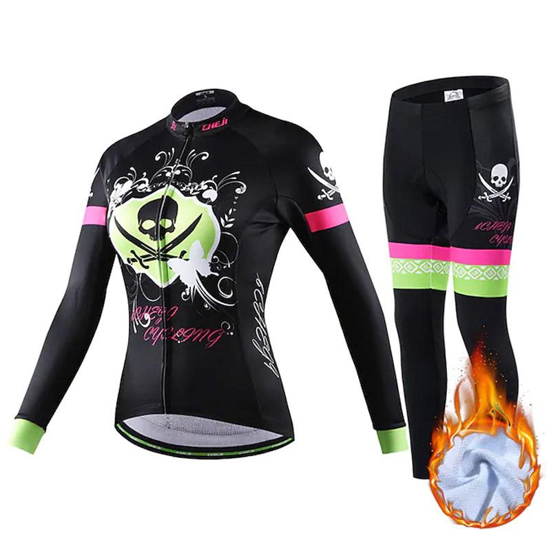 Racing Sets Winter Women Warm Cycling Jersey Set Long Sleeve Thermal Fleece Windproof Jacket Suit MTB Bike Plus Velvet Clothes, Black;blue
Racing Sets Winter Women Warm Cycling Jersey Set Long Sleeve Thermal Fleece Windproof Jacket Suit MTB Bike Plus Velvet Clothes, Black;blue