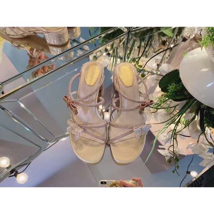 Official Quality Rene Caovilla Slippers Bow-knot 45mm High Heel Crystal Rhinestone RC Sandals New Release Rene Caovilla Shoes, 1 as pic
Official Quality Rene Caovilla Slippers Bow-knot 45mm High Heel Crystal Rhinestone RC Sandals New Release Rene Caovilla Shoes, 1 as pic