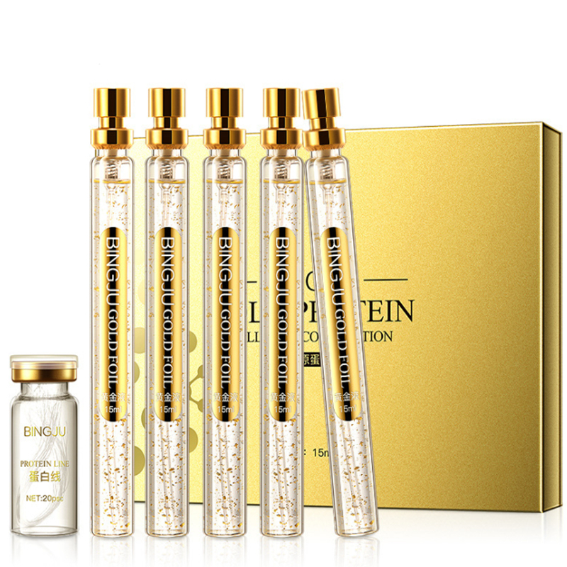 Beauty Items 24k Gold Collagen Line Protein Peptide Line Facial Serum Thread Lift
Beauty Items 24k Gold Collagen Line Protein Peptide Line Facial Serum Thread Lift
