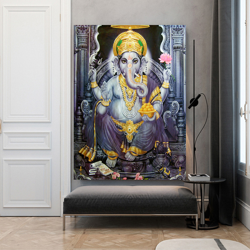 Buddha Poster Abstract Pictures Canvas Painting Animal Posters And Prints Wall Art for Living Room Decoration
