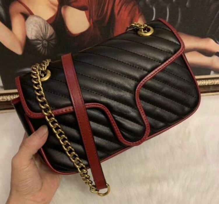 Hot seller women marmont Shoulder bags Pu leather chain diagonal bags Crossbody Messenger bags Female handbag wallet purse, Black
Hot seller women marmont Shoulder bags Pu leather chain diagonal bags Crossbody Messenger bags Female handbag wallet purse, Black