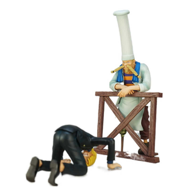 Anime 2pcs/lot One Piece Sanji & Kowtowing To Zeff Dramatic Showcase PVC Figures Collectible Model Toy with box Q0722
Anime 2pcs/lot One Piece Sanji & Kowtowing To Zeff Dramatic Showcase PVC Figures Collectible Model Toy with box Q0722