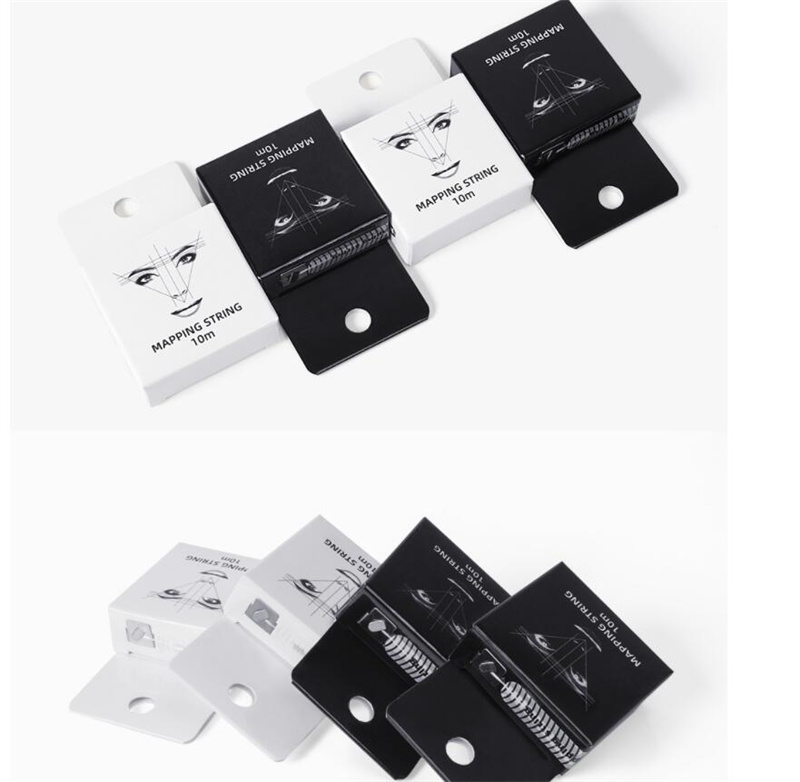 Mapping Pre Ink String For Microblading Makeup Dyeing Liners Thread Semi Permanent Positioning Eyebrow Measuring Tool