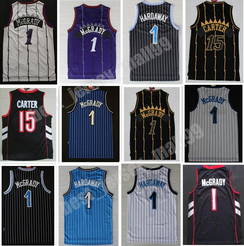 Retro Vince 15 Carter Jersey Tracy 1 McGrady Penny Hardaway Jerseys Vintage 100% Stitching College Basketball, Black;red
Retro Vince 15 Carter Jersey Tracy 1 McGrady Penny Hardaway Jerseys Vintage 100% Stitching College Basketball, Black;red