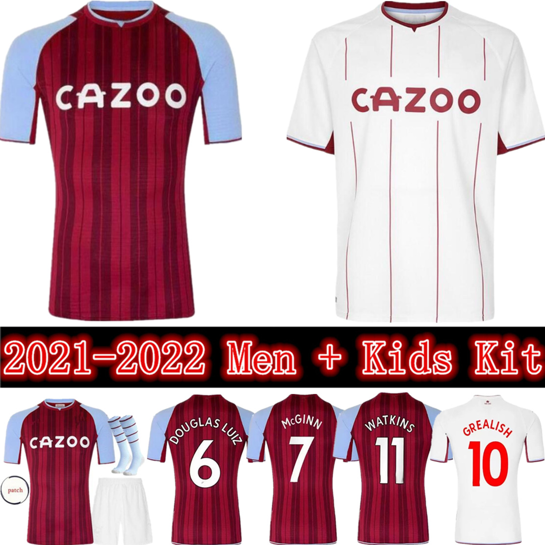 2021 Aston Soccer Jerseys villa BUENDÍA TRAORE BARKLEY Football Shirt 2022 WATKINS WESLEY Jersey GHAZI M.TREZEGUET McGINN men + kids kits, Away+league patch adult
2021 Aston Soccer Jerseys villa BUENDÍA TRAORE BARKLEY Football Shirt 2022 WATKINS WESLEY Jersey GHAZI M.TREZEGUET McGINN men + kids kits, Away+league patch adult