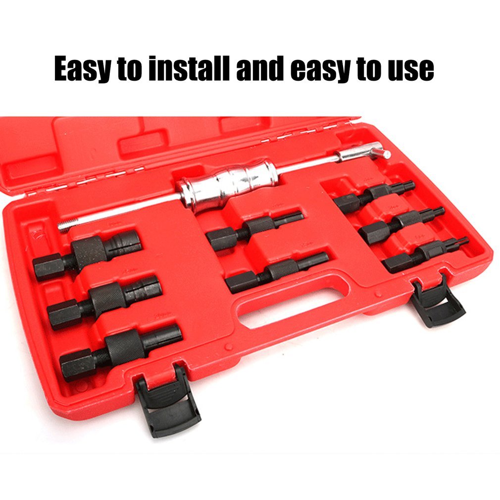 9Pc Blind Gat Kit Slide Hammer Pilot Internal storage tractor Warehouse Extractor Removal Kit Durable Professional Kits