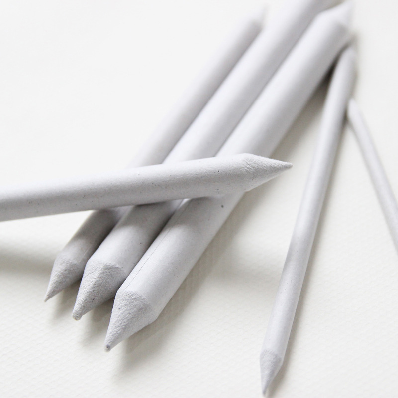Rice Paper Smudge Stump Stick Premium 6 Pcs Art Sets Tortillon Sketch Painting Supplies Office School Supplies