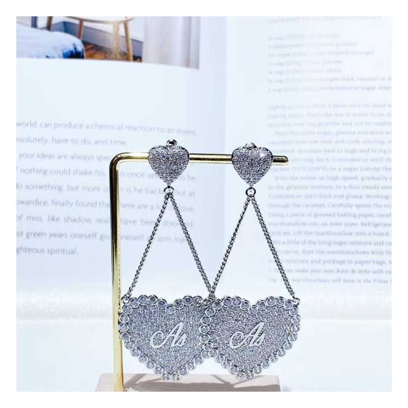 Dangle & Chandelier Janekellly IndianTrendy Round Shape Earring For Women Wedding Party Dubai Bridal Jewelry Boucle D'oreille Femme G, Silver
Dangle & Chandelier Janekellly IndianTrendy Round Shape Earring For Women Wedding Party Dubai Bridal Jewelry Boucle D'oreille Femme G, Silver