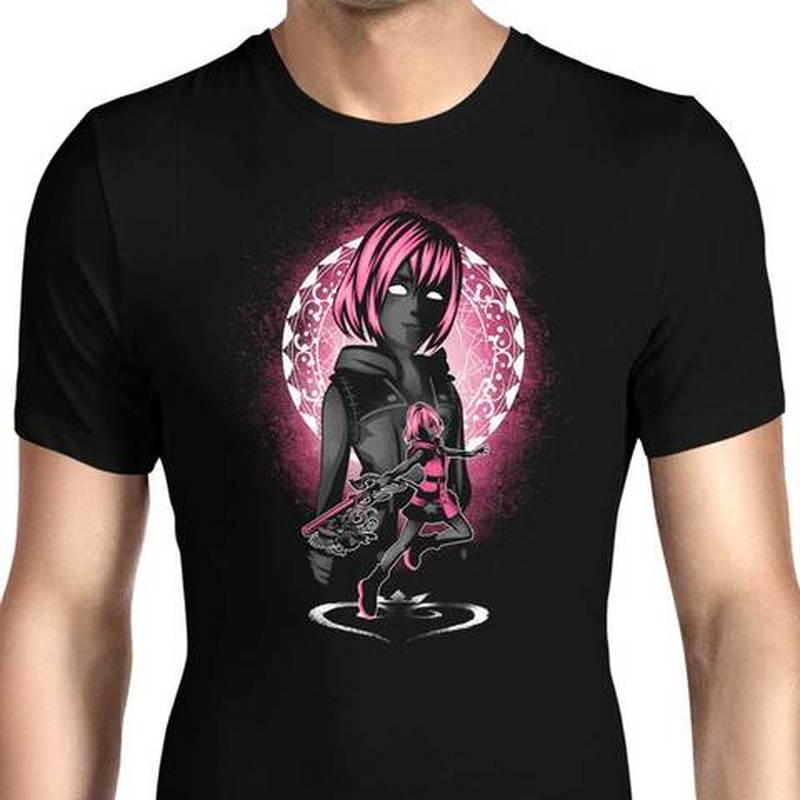 Fashion cartoon anime girl pattern round neck men's and women's short-sleeved T-shirts comfortable and loose casual, White;black
Fashion cartoon anime girl pattern round neck men's and women's short-sleeved T-shirts comfortable and loose casual, White;black