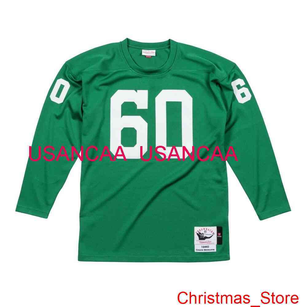 Men Women Youth Chuck Bednarik Mitchell & Ness 1960 Jersey Stitched Jerseys -5XL 6XL, Green
Men Women Youth Chuck Bednarik Mitchell & Ness 1960 Jersey Stitched Jerseys -5XL 6XL, Green