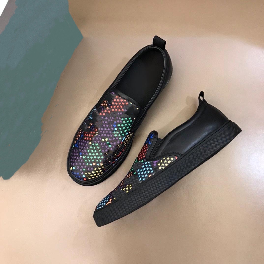 Fashion men designer shoes colorful letter printed slip on streetwear Luxury Mens party sports casual shoe with original box, Black
Fashion men designer shoes colorful letter printed slip on streetwear Luxury Mens party sports casual shoe with original box, Black