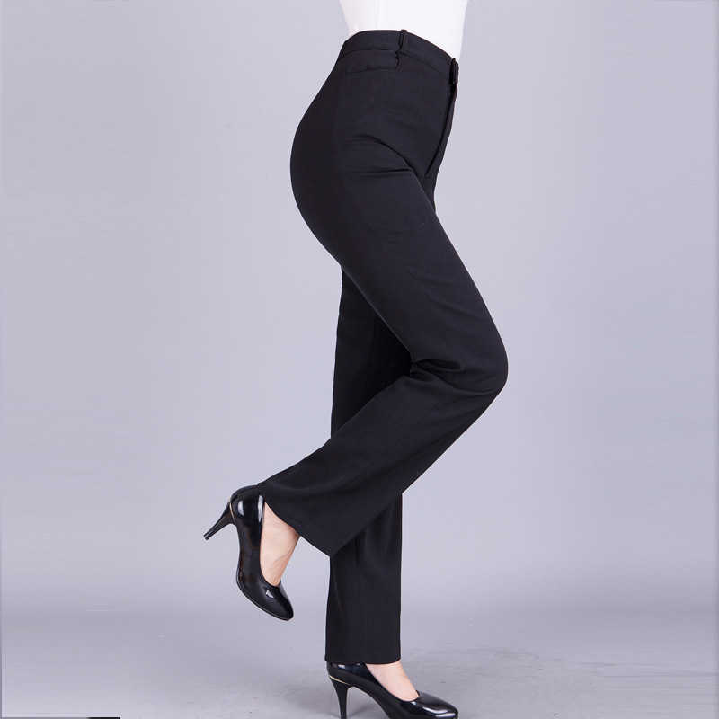 Elegant Women's Pants Black Profession Autumn Casual High Waist Ladies Trousers Office Female Work Clothes 210527
Elegant Women's Pants Black Profession Autumn Casual High Waist Ladies Trousers Office Female Work Clothes 210527