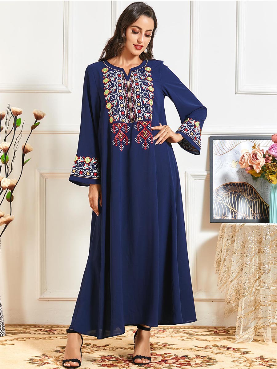 Cotton Muslim Moroccan Kaftan Abaya Dress Women Tunic Ramadan Islamic Clohing Big Swing A-line Maxi Party Vestidos Caftan Ropa
Cotton Muslim Moroccan Kaftan Abaya Dress Women Tunic Ramadan Islamic Clohing Big Swing A-line Maxi Party Vestidos Caftan Ropa