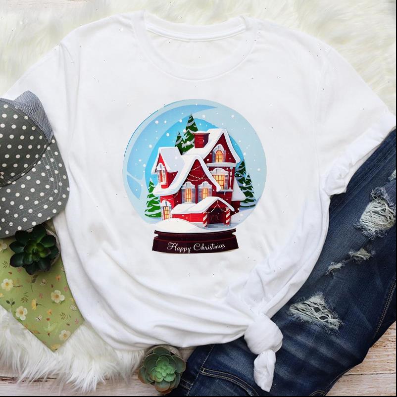 women t shirts snow winter time cute trend 90s holiday merry christmas print lady female graphic tees clothes shirt, White
women t shirts snow winter time cute trend 90s holiday merry christmas print lady female graphic tees clothes shirt, White