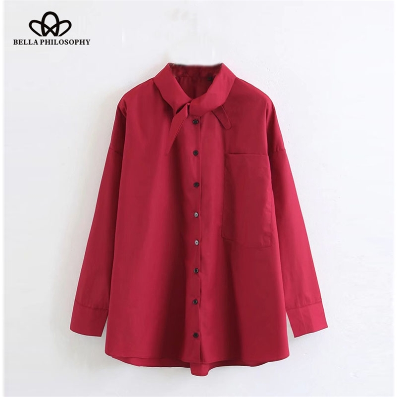 women blouse bow collar Female shirts elegant fashion solid casual shirt sweet long sleeves for 210519, Black
women blouse bow collar Female shirts elegant fashion solid casual shirt sweet long sleeves for 210519, Black