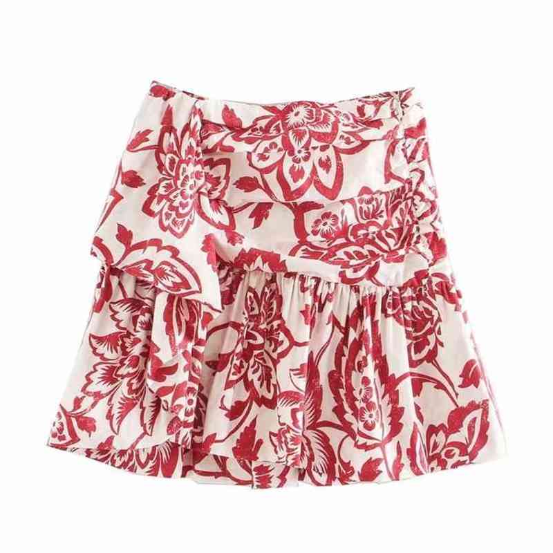 Women sweet tropical flower print pleated mini skirt faldas mujer ladies casual slim side zipper ruffles skirts QUN561 210721, As pic qun561o
Women sweet tropical flower print pleated mini skirt faldas mujer ladies casual slim side zipper ruffles skirts QUN561 210721, As pic qun561o