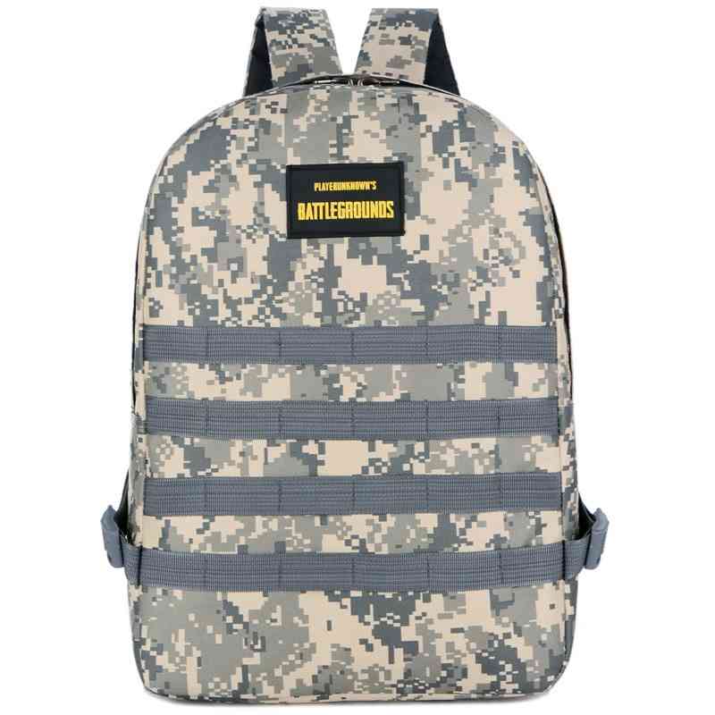 2019 new large capacity camouflage travel outdoor chicken men's and women's leisure backpack student schoolbag, Light gray
2019 new large capacity camouflage travel outdoor chicken men's and women's leisure backpack student schoolbag, Light gray