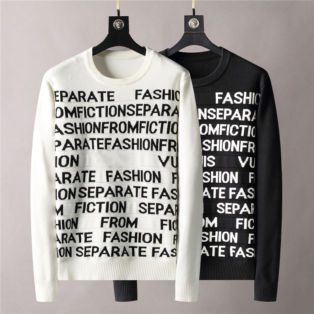 2021 Men's sweater high quality designer luxury Pullover double letter sw eater classic Men and women alike clothing S-XXXL Old shop zuo8888, Black
2021 Men's sweater high quality designer luxury Pullover double letter sw eater classic Men and women alike clothing S-XXXL Old shop zuo8888, Black