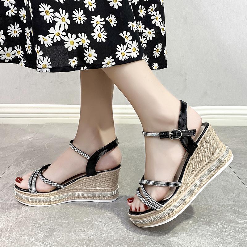Sandals Summer High Heels Women Wedges Fashion Buckle Strap Casual Party Street Design Ladies Shoes And
Sandals Summer High Heels Women Wedges Fashion Buckle Strap Casual Party Street Design Ladies Shoes And