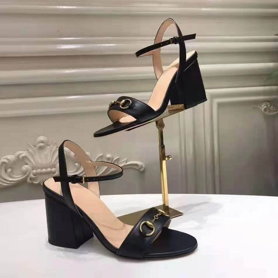 Cowhide Fashion Sandals designer summer women's platform high heels beautiful shoes quality elegant wedding size 35-42, Black
Cowhide Fashion Sandals designer summer women's platform high heels beautiful shoes quality elegant wedding size 35-42, Black