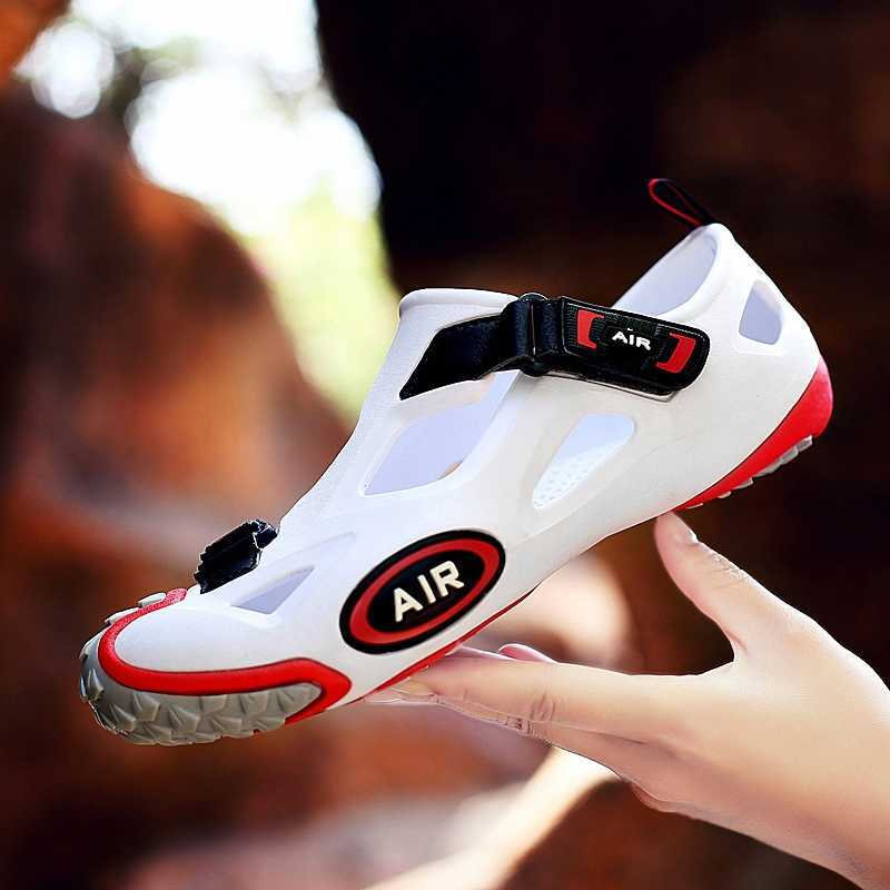 Brand Unisex Aqua Water Shoes Men Outdoor Breathable Nonslip Beach Sandals Women Sport Barefoot Shoes Upstream Wading Sneakers X0728, 168 white-red
Brand Unisex Aqua Water Shoes Men Outdoor Breathable Nonslip Beach Sandals Women Sport Barefoot Shoes Upstream Wading Sneakers X0728, 168 white-red