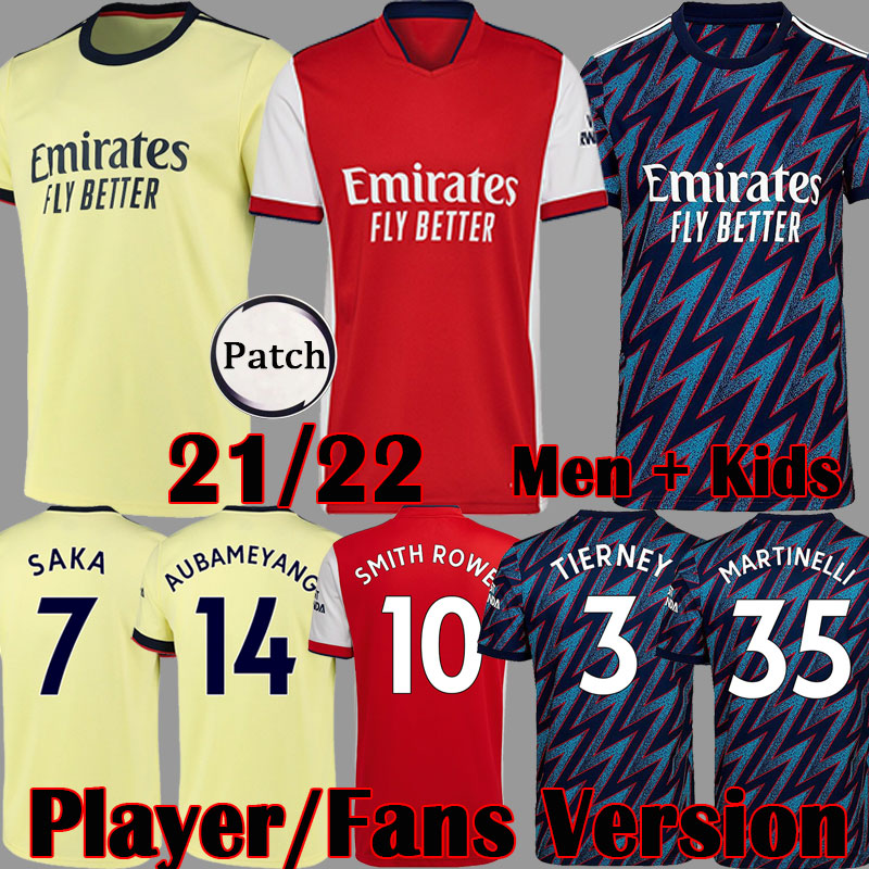 Fans Player version 21 22 Arsen soccer jerseys Gunners 2021 2022 SMITH ROWE 10 TAVARES jersey PEPE SAKA THOMAS TIERNEY football shirt ALL Men kit Kids Equipment, Kids home
Fans Player version 21 22 Arsen soccer jerseys Gunners 2021 2022 SMITH ROWE 10 TAVARES jersey PEPE SAKA THOMAS TIERNEY football shirt ALL Men kit Kids Equipment, Kids home