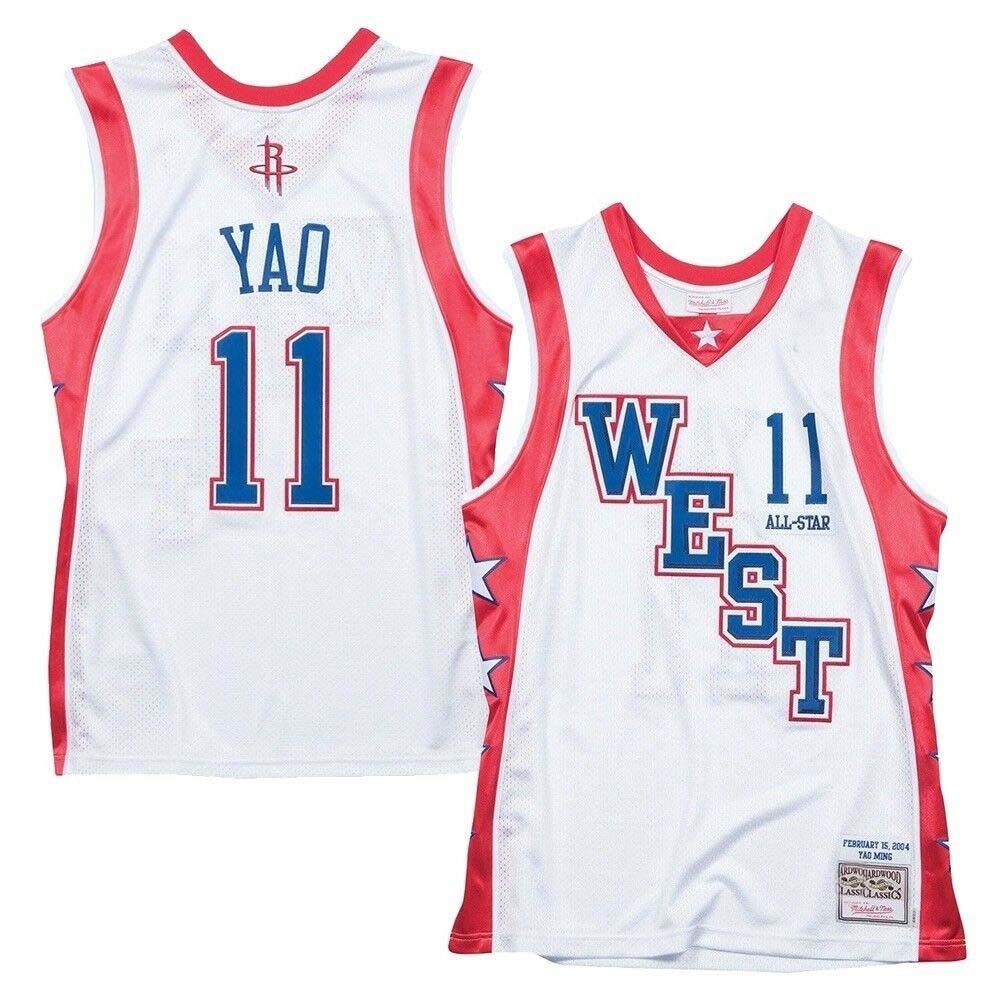 Stitched Yao Ming Mitchell & Ness 2004 All Star West White Jersey Size -6XL Custom Any Name Number Basketball Jerseys
Stitched Yao Ming Mitchell & Ness 2004 All Star West White Jersey Size -6XL Custom Any Name Number Basketball Jerseys
