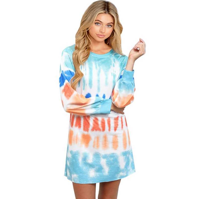 Summer Tie Dye Long T Shirt For Women O-neck Long Sleeve Plus Size Fashions Ladies T-shirt Casual Vintage Tee Shirt Femme 210608, Pink
Summer Tie Dye Long T Shirt For Women O-neck Long Sleeve Plus Size Fashions Ladies T-shirt Casual Vintage Tee Shirt Femme 210608, Pink