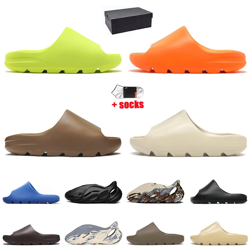 Wholesale Slipper With Box Yeezys Slide Mens Kids Slides Glow Green Orange Pure Desert Sand Blue Cream Clay Resin Black Kanye West Women Fas
Wholesale Slipper With Box Yeezys Slide Mens Kids Slides Glow Green Orange Pure Desert Sand Blue Cream Clay Resin Black Kanye West Women Fas