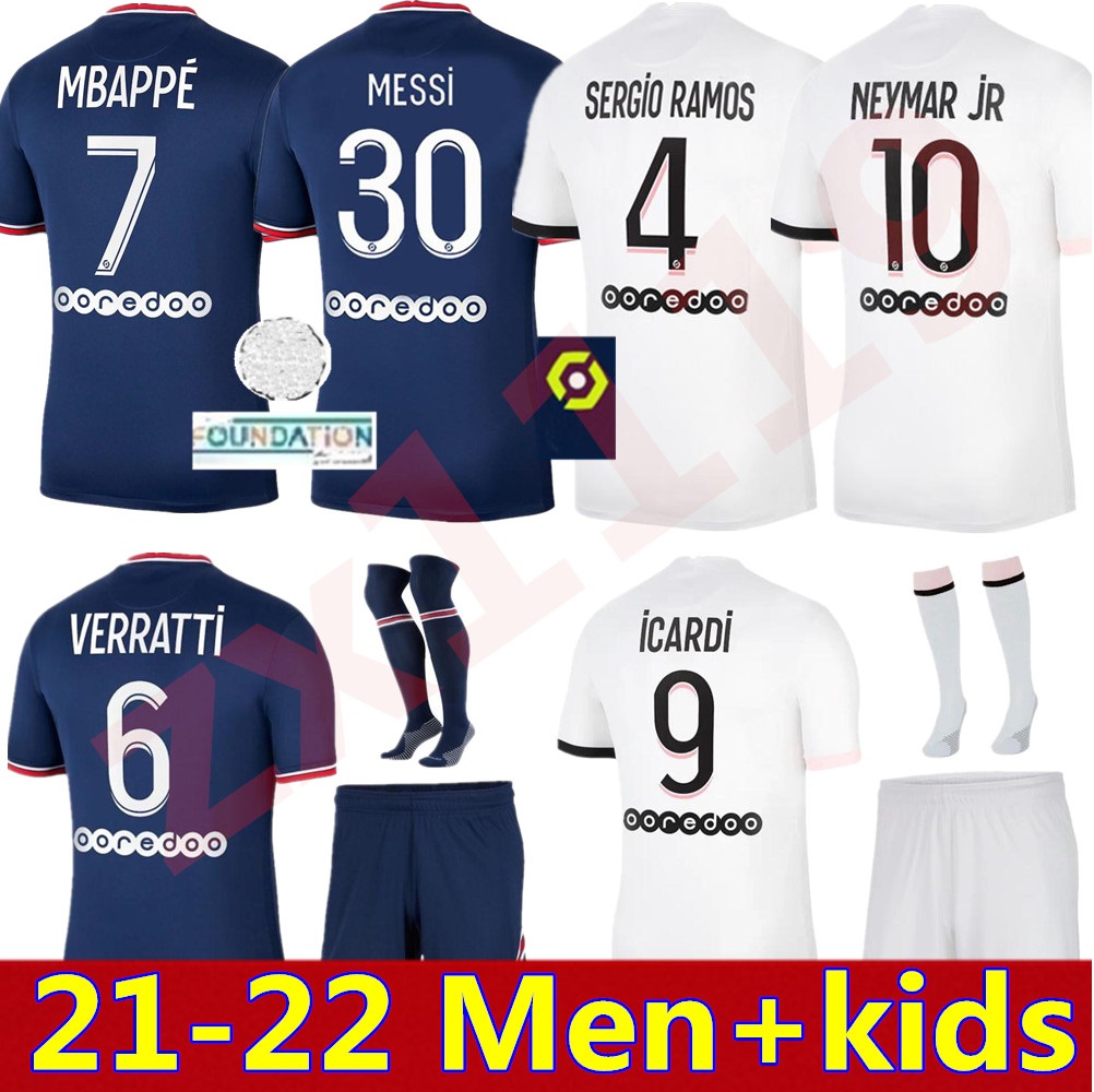 21 22 MBAPPE soccer jerseys 2021 2022 Paris MESSI MARQUINHOS VERRATTI PsG Maillots de football shirt ICARDI DI MARIA SERGIO RAMOS adult Men+kids kit uniforms enfants, Adult home
21 22 MBAPPE soccer jerseys 2021 2022 Paris MESSI MARQUINHOS VERRATTI PsG Maillots de football shirt ICARDI DI MARIA SERGIO RAMOS adult Men+kids kit uniforms enfants, Adult home