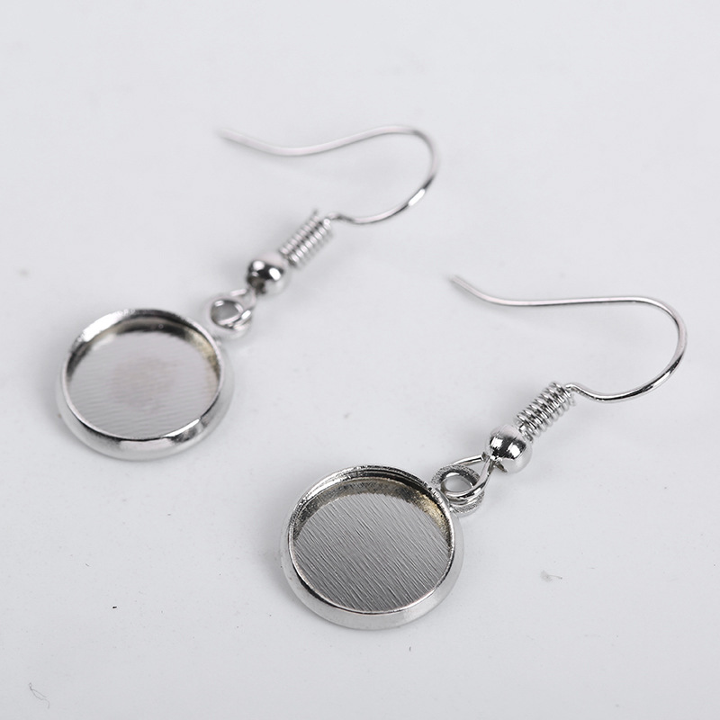 Jewelry Making Jewelry Findings Components Fit 10 12 14 16 18 20mm 25mm Round Cabochons Earring Blank Setting Bezel Base For C3