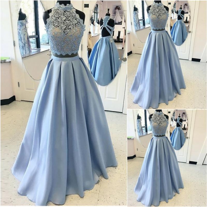 Bridesmaid Dress Lace A Line Ball Gown Evening Prom Party Two Pieces High Neck Applique Elastic Satin Dresses
Bridesmaid Dress Lace A Line Ball Gown Evening Prom Party Two Pieces High Neck Applique Elastic Satin Dresses