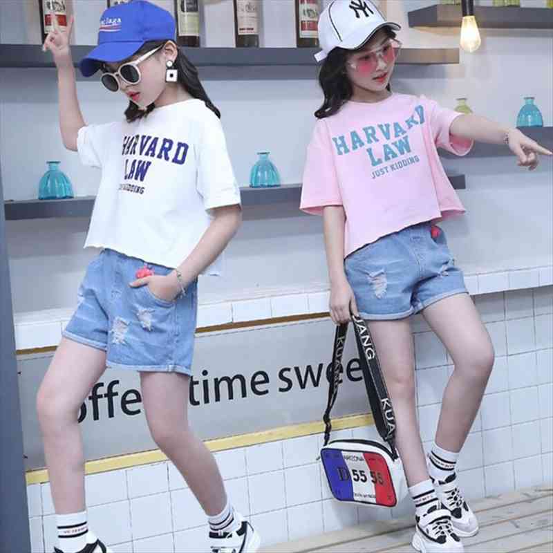 girls clothes sets 3 15 baby t shirt pants 2pcs set teenage dress kid summer short sleeve fashionable chidlren, White
girls clothes sets 3 15 baby t shirt pants 2pcs set teenage dress kid summer short sleeve fashionable chidlren, White